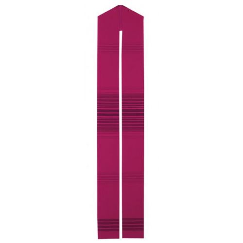 Buy 653 Stole - Material with Woven Stripes - Church Supply Warehouse