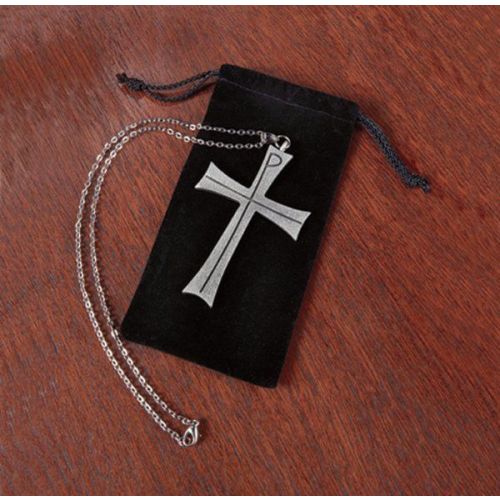 Silver Plate Clergy Cross with Trinity - Concordia Publishing House